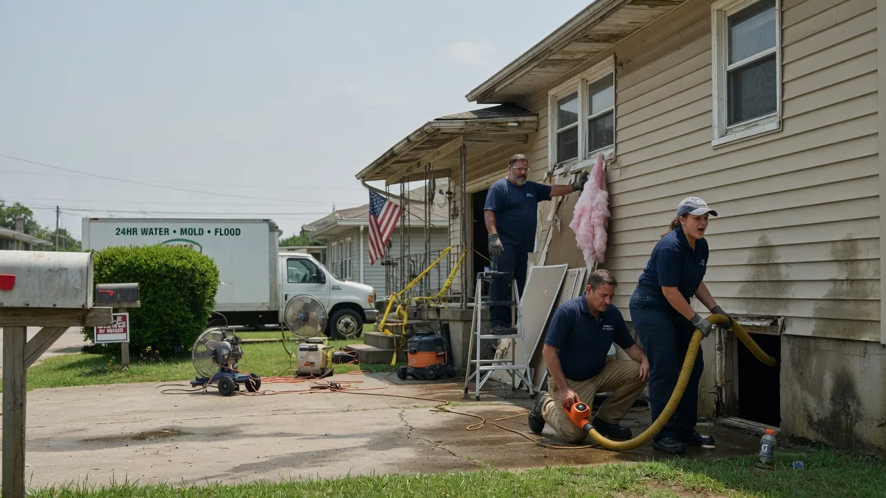 Water Damage Repair in Ansonville, NC near me